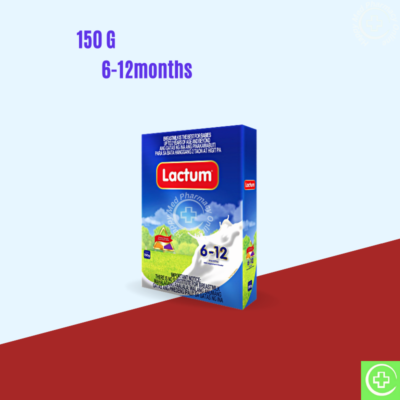 Lactum 6 12 Months Old Formula Powdered Milk Drink Lactum Infant Baby