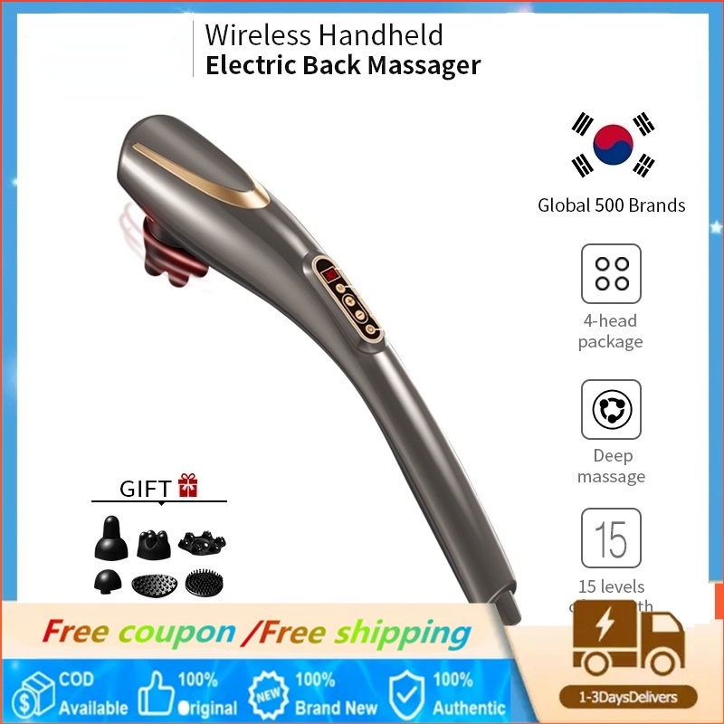 【Free Shipping+Local Ship】Korea Hyundai Handheld electric massager