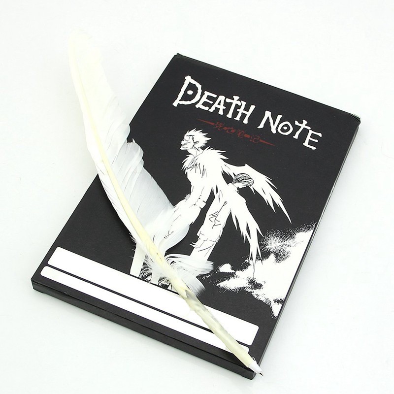 Death Note Notebook With Feather Pen