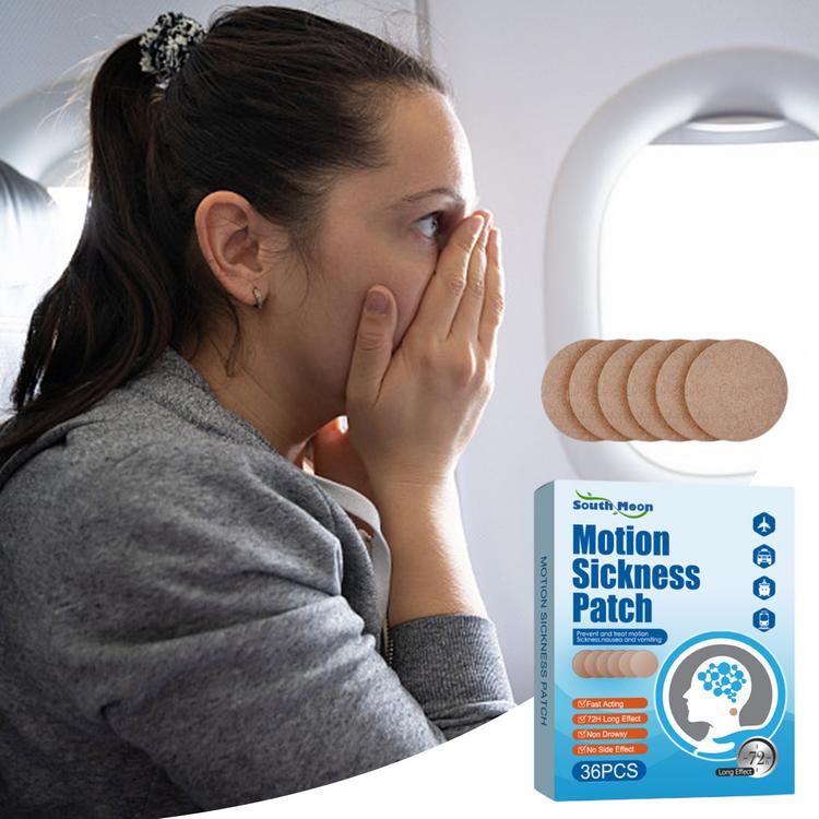 Motion Sickness Patch 36pcs Works to Relieve Vomiting Nausea Dizziness