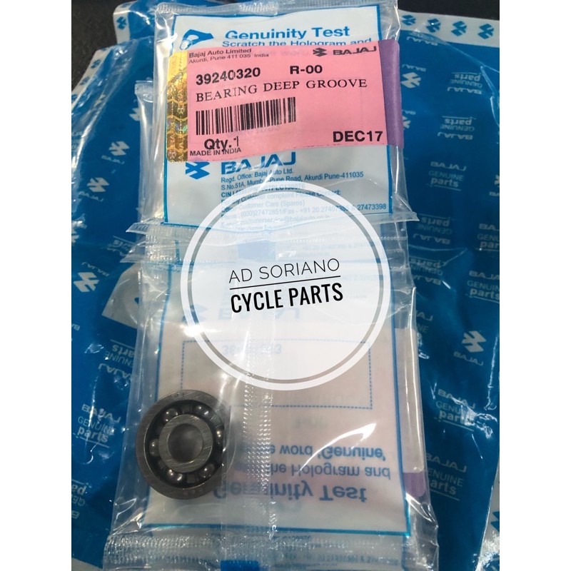 CT100 BEARING DEEP GROVE qty. 1 39240320 Lazada PH