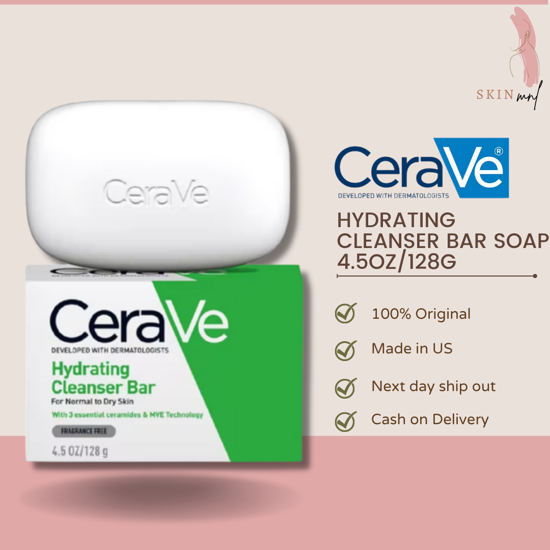 CERAVE Hydrating Cleanser Bar Soap 4.5oz/128g Lazada PH