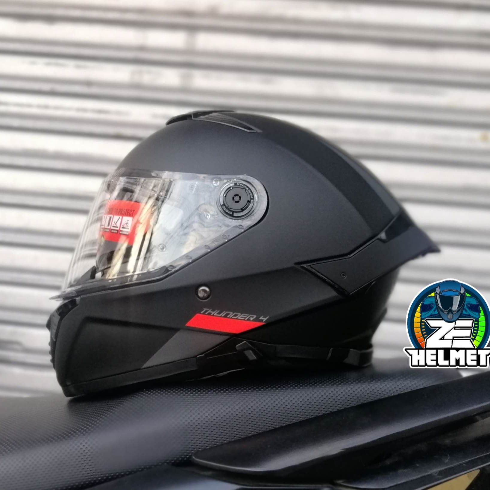 MT HELMET THUNDER 4 PLAIN FULL FACE DUAL VISOR Lazada PH