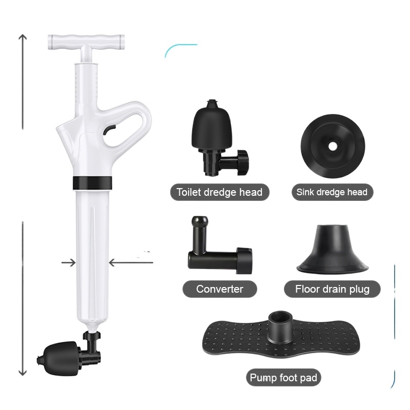 Cod Toilet Drain Declogger Plunger High Pressure Hobbyhome68 