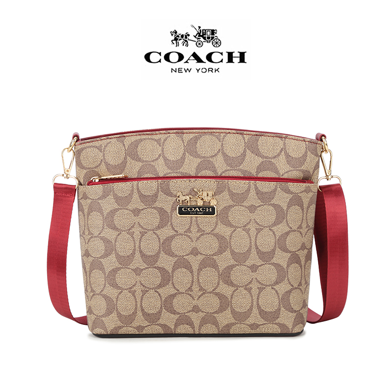 coach sling bag 2 zipper