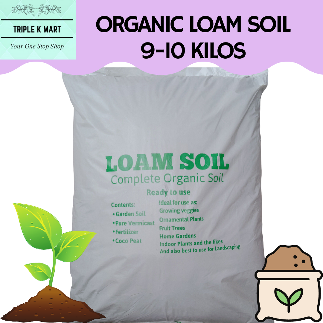 1 Sack Loam Soil (910 Kilos) 12 sacks per check out only! Organic