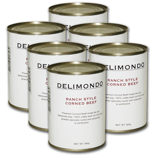 Delimondo Ranch Style Corned Beef 6 Pack (380g per pack) Lazada PH