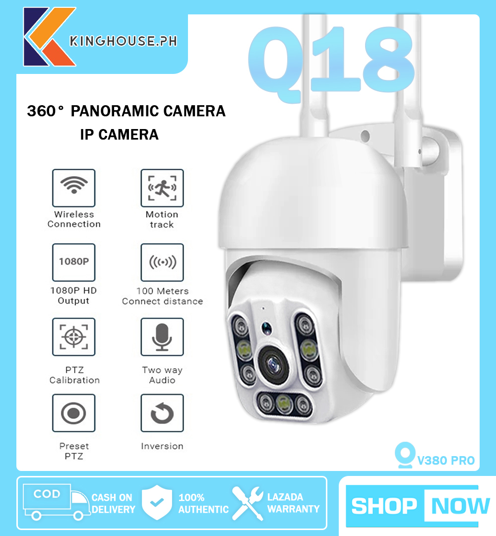 Q8 Home Security 1080P HD IP Camrea Wireless Smart WI-FI Audio CCTV Camera Webcam