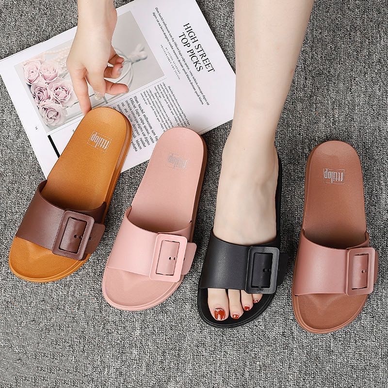 New Korean fashion FTTILOP Women's Slippers Ladies Sandals for all seasons  | Lazada PH