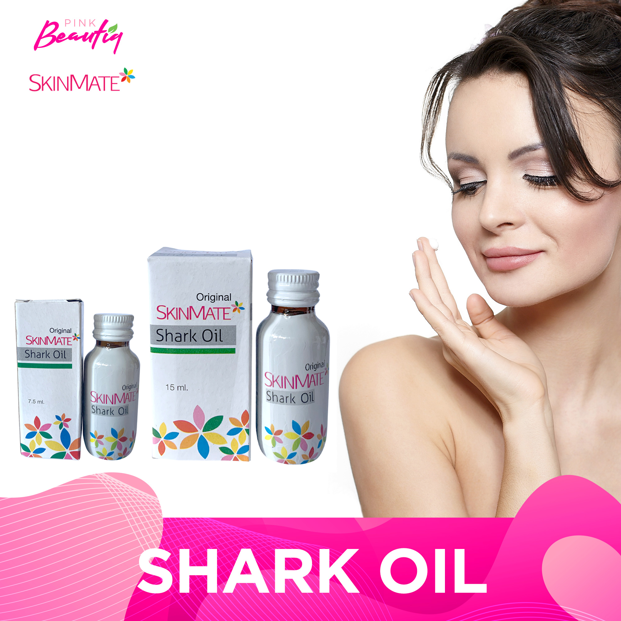 SKINMATE Shark Oil 15ml and 7.5ml by PINK BEAUTIQ Lazada PH