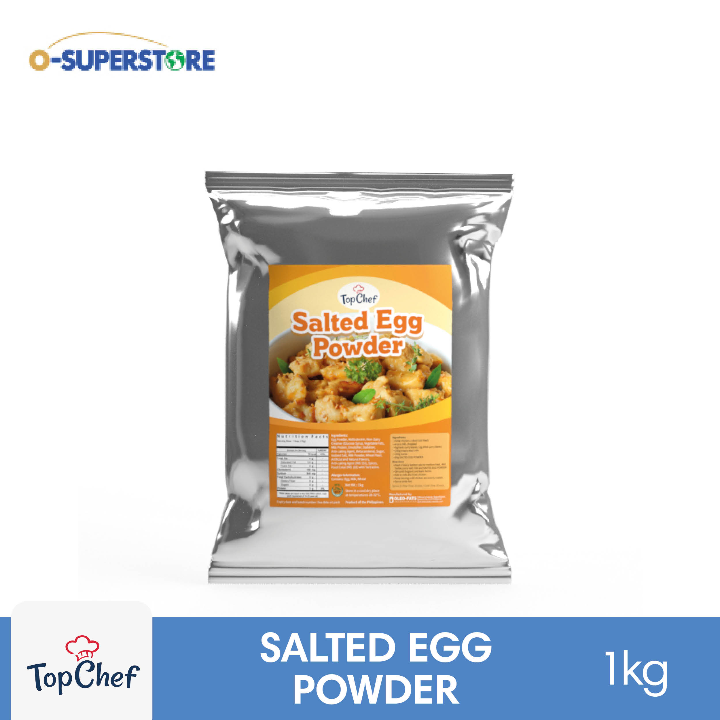 Top Chef Salted Egg Powder 1kg Lazada PH