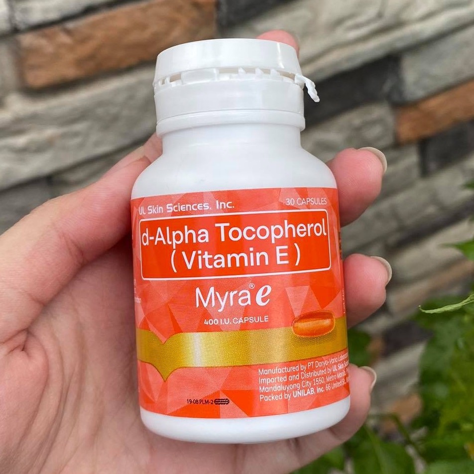 MYRA E Vitamin E Capsules Lazada PH
