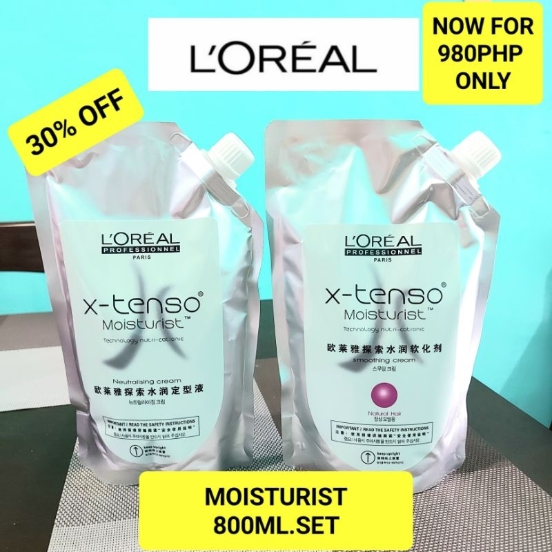 [Hot sales] Authentic Loreal Extenso Evershape OilTrio Hair Rebonding