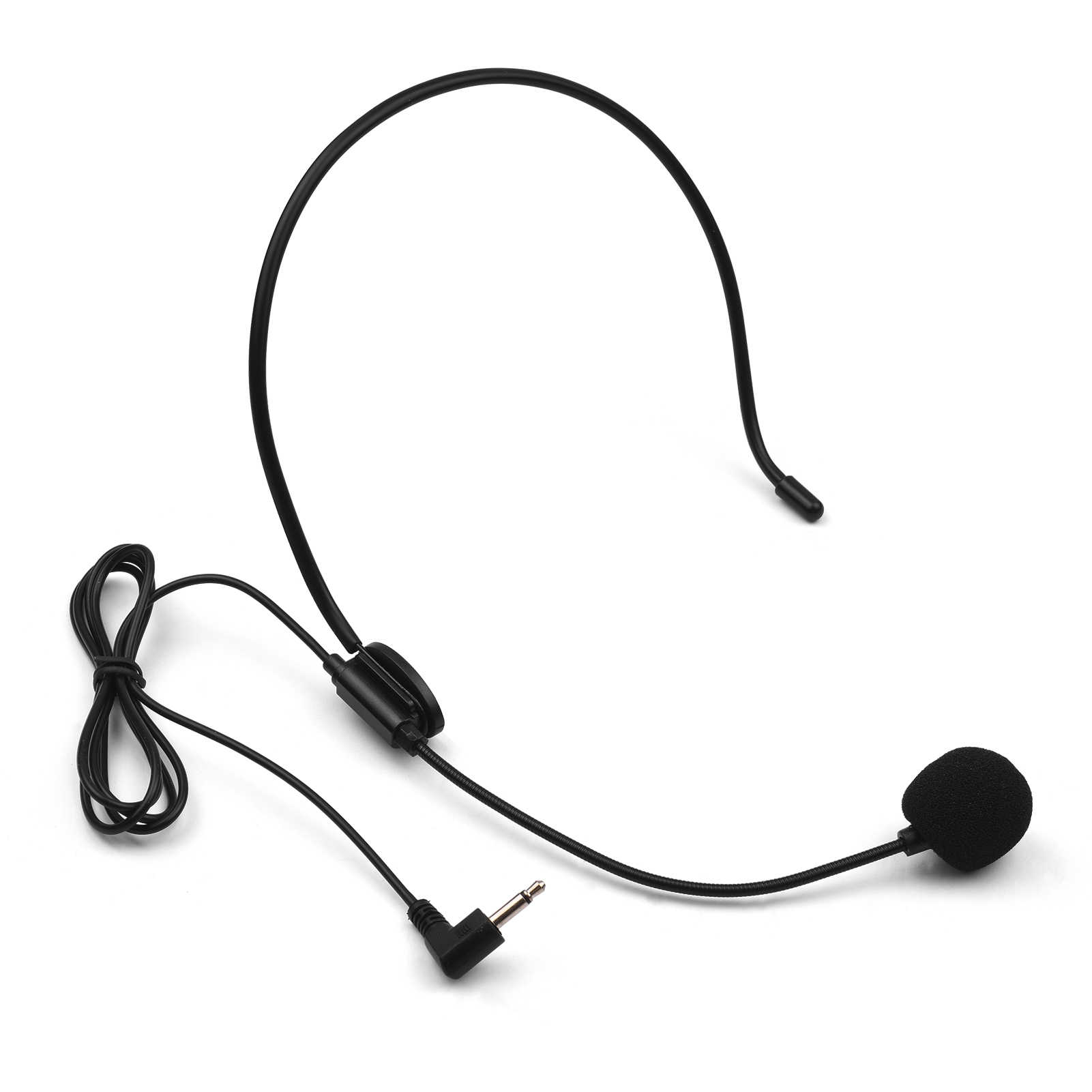 UHF Wireless Microphone Headset with Transmitter and Receiver, LED Digital Display Bodypack Transmitter, Headset Mic for Teaching Meeting Speech Live Performance