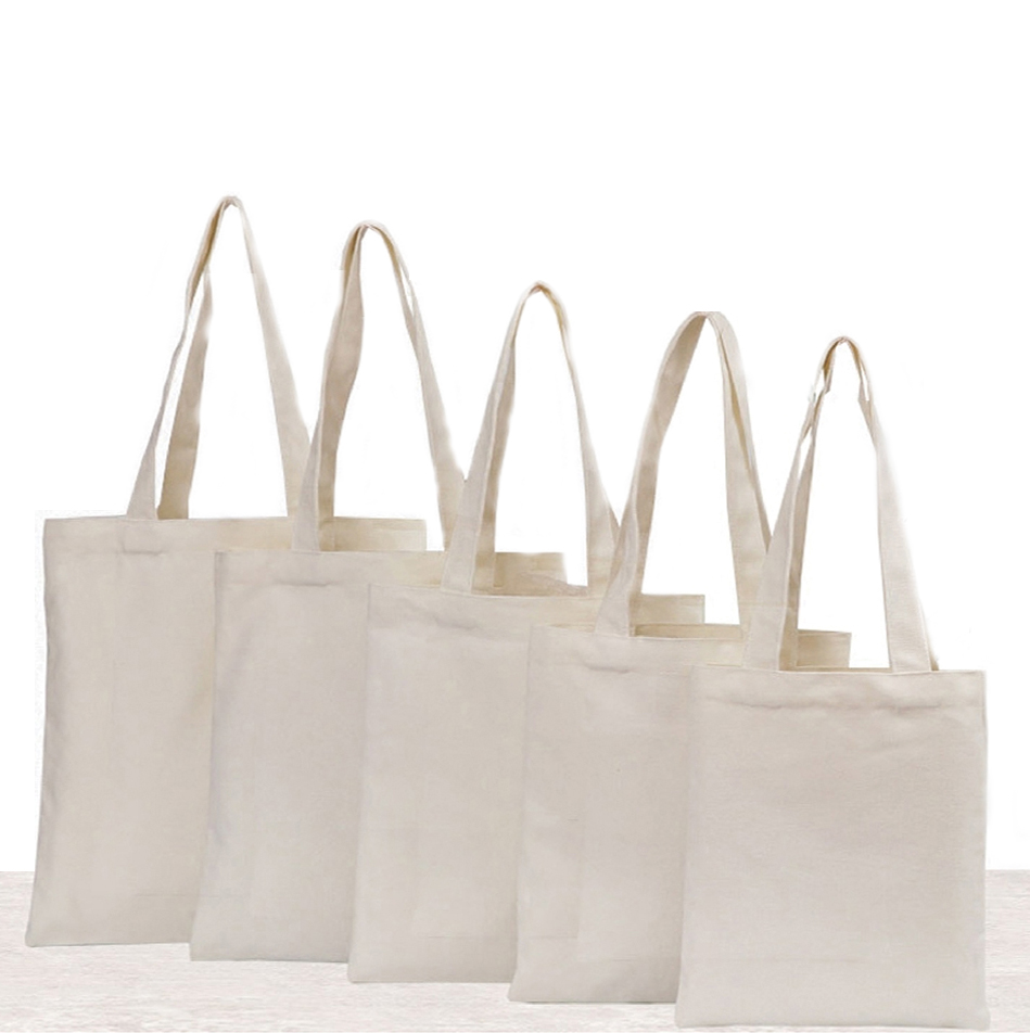 Plain Canvas Tote Bags High Quality White Katsa Bag Ecobag Recyclable ...