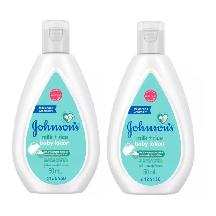 Johnson's Milk+Rice Baby Lotion 50ml