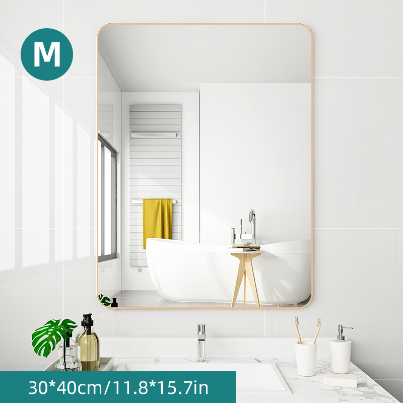 【Pefecthome.PH】HD Rectangle Round Corner Bathroom Mirror Wall Mirror