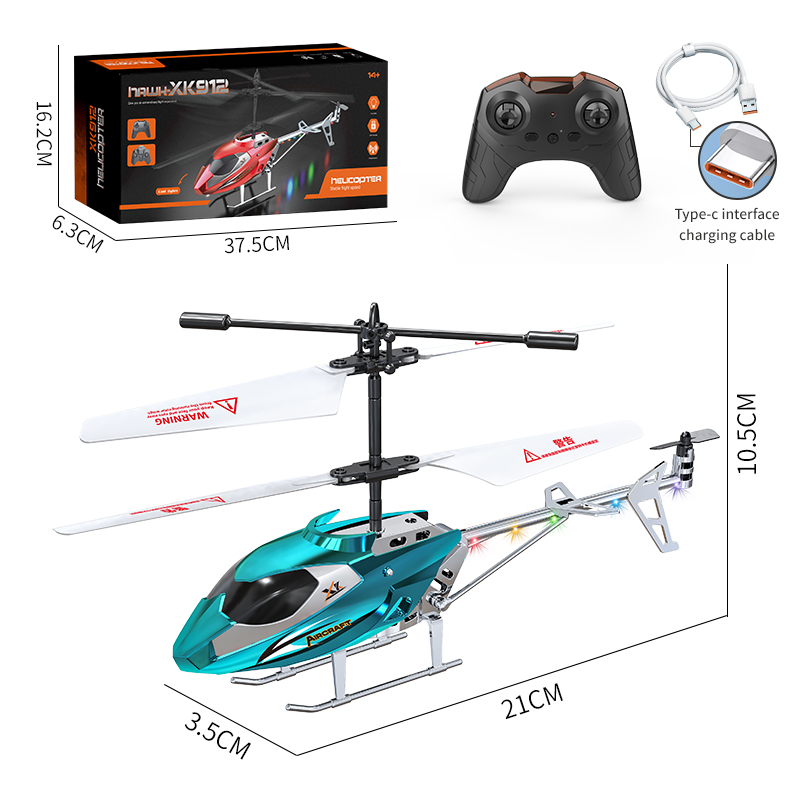 Children's remote control helicopter rechargeable 2.5G channel plane ...