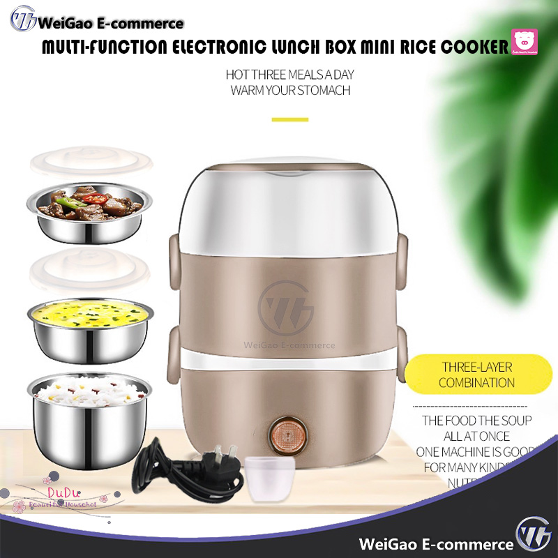  Rice Cooker, Household, 1.3L-250W, Mini Rice Cooker