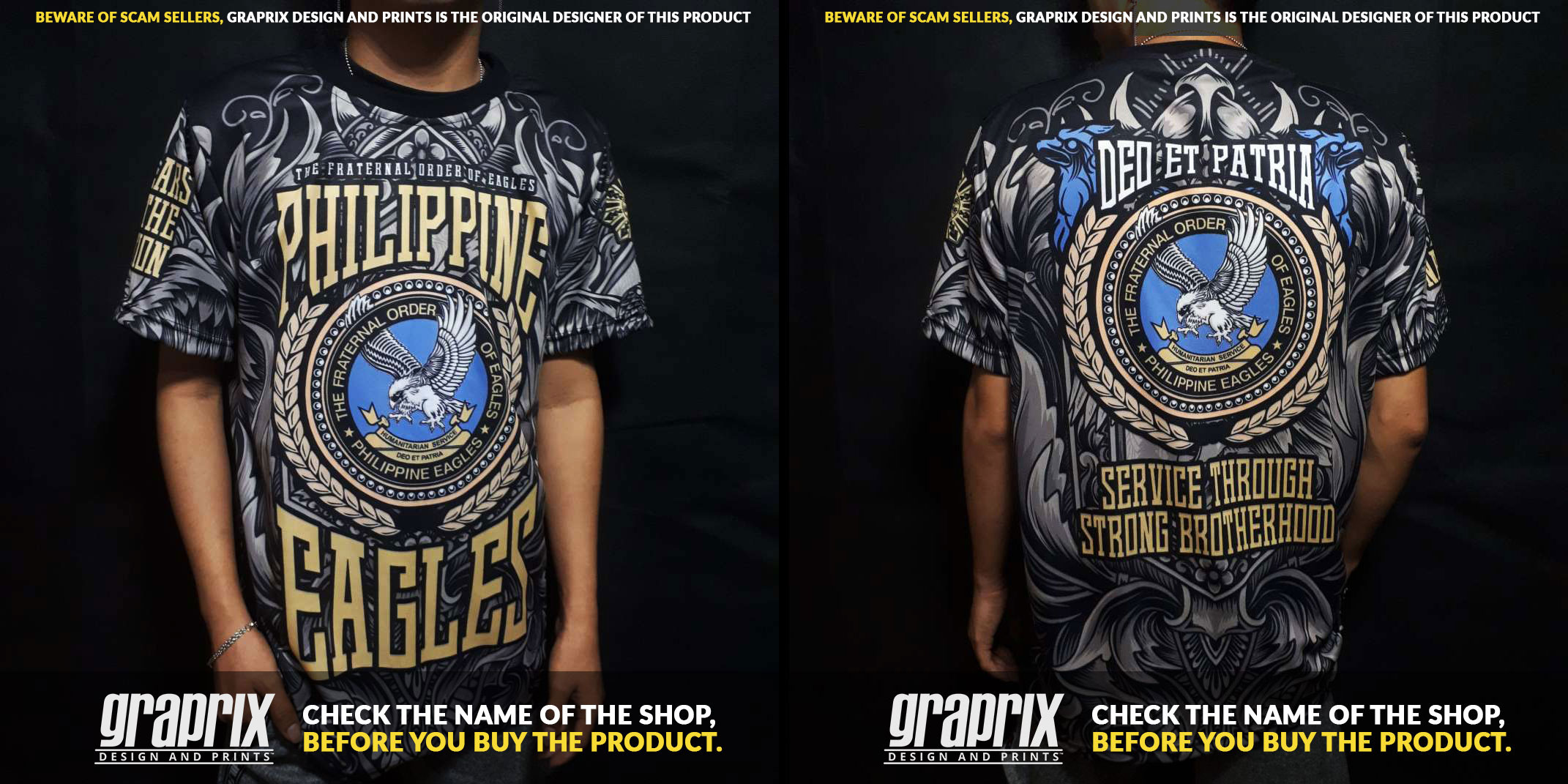 The Fraternal Order Of Eagles Philippine Eagles TShirt V.15