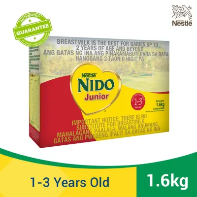 Nido® Junior Powdered Milk Drink For Children 1-3 Years Old 1.6kg