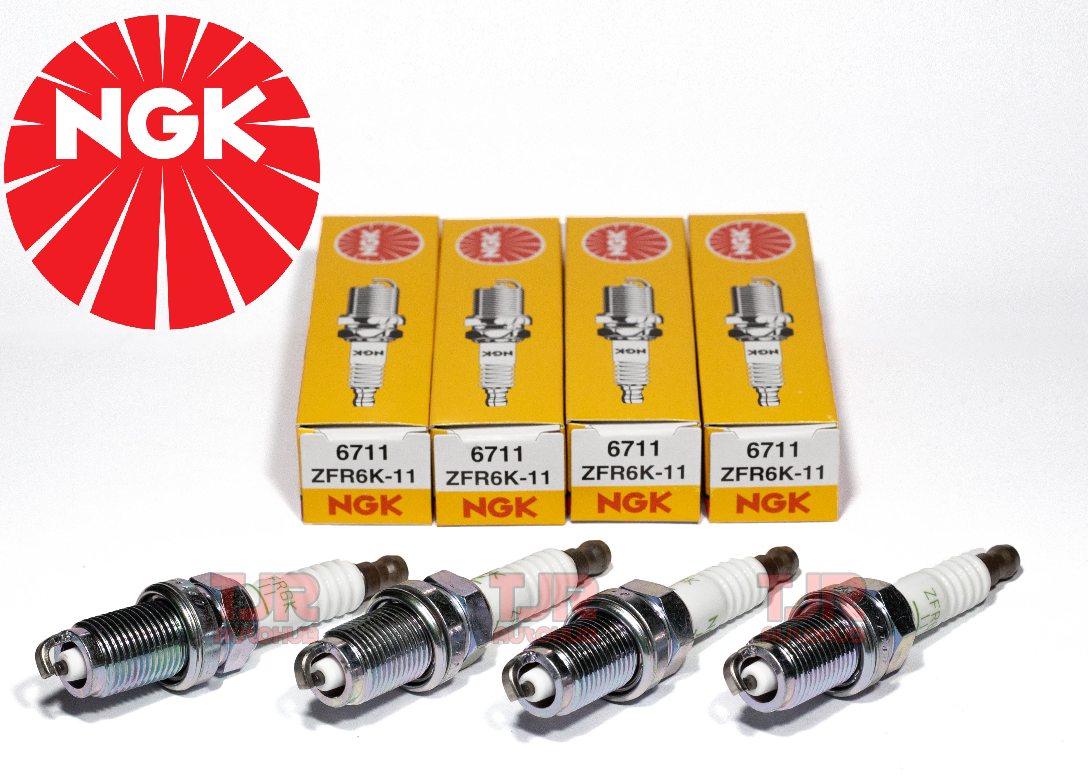 NGK Spark Plugs ZFR6K-11 Nickel (4 pcs) Honda Civic '02-'07 / Honda CRV /  Honda Accord | Lazada PH