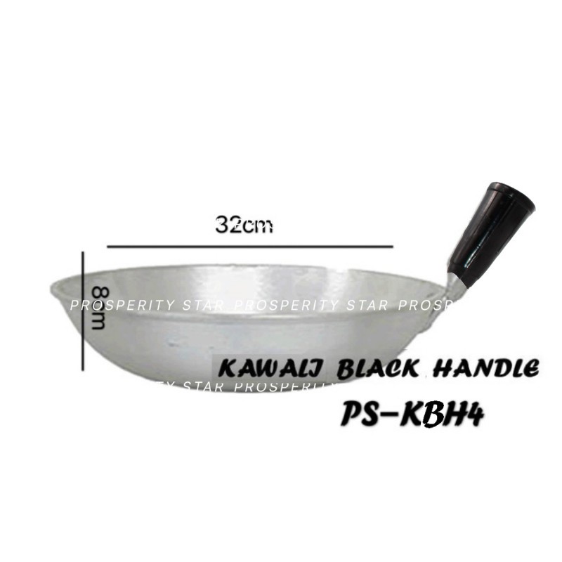new Philippine cod Kawali Cawali Single Black Handle Aluminum Frying
