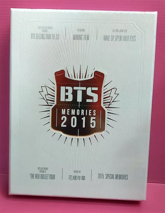 Bts Memories Of 15 Dvd Photobook Bangtan Boys A R M Y K Pop Pennykorea 防弹少年团 4 Dvd 写真集 Lazada Ph