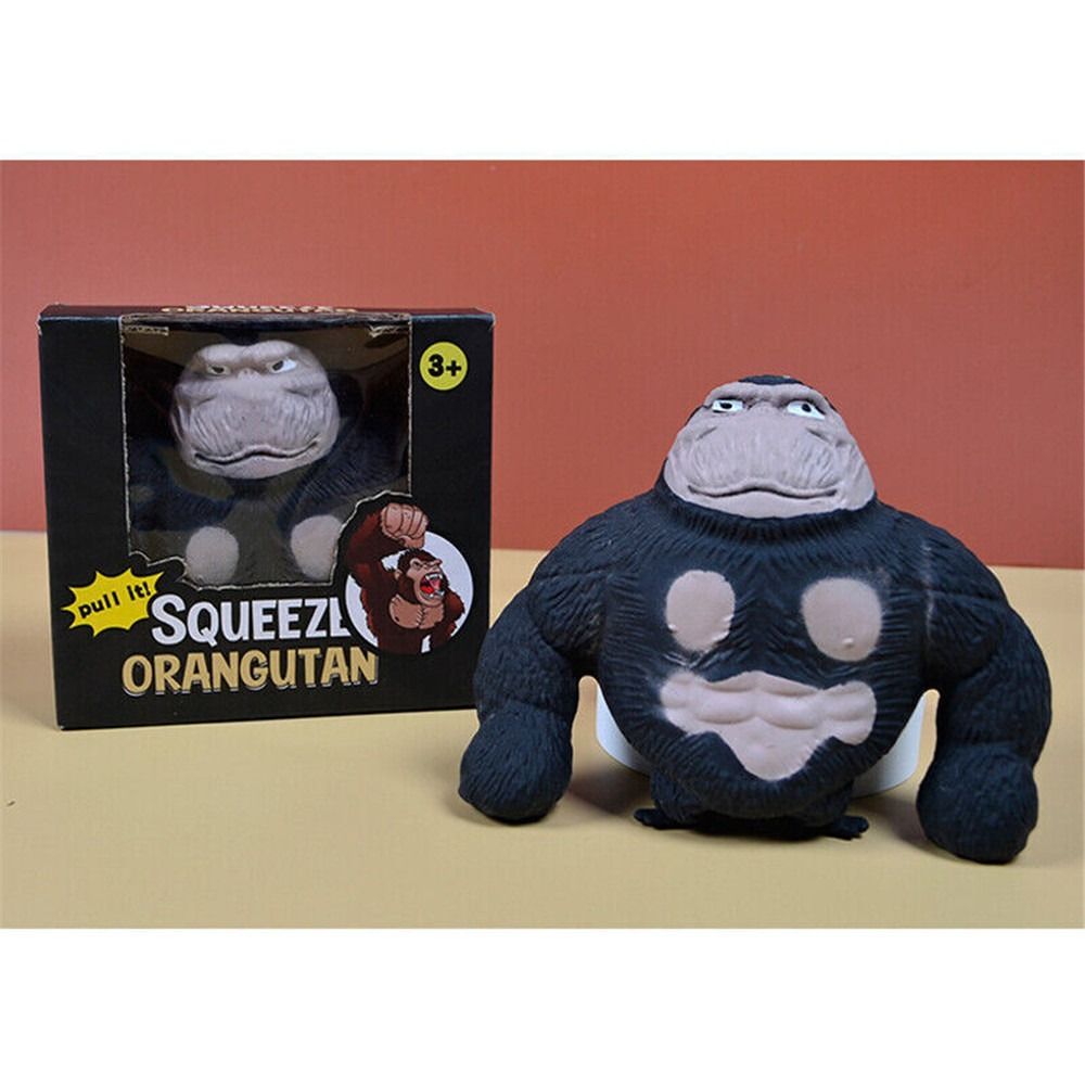 AMBOAE Fun Antistress Gorilla Ape Elastic Monkey Sculpture Relieve