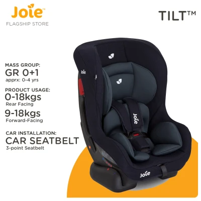 Joie Navy Blazer Tilt Car Seat Group 0+/1 (for Babies 0mos to 18kgs 4years)