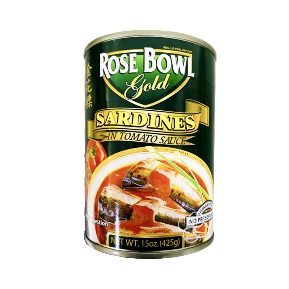 Rose Bowl Gold Sardines In Tomato Sauce 425g Lazada PH