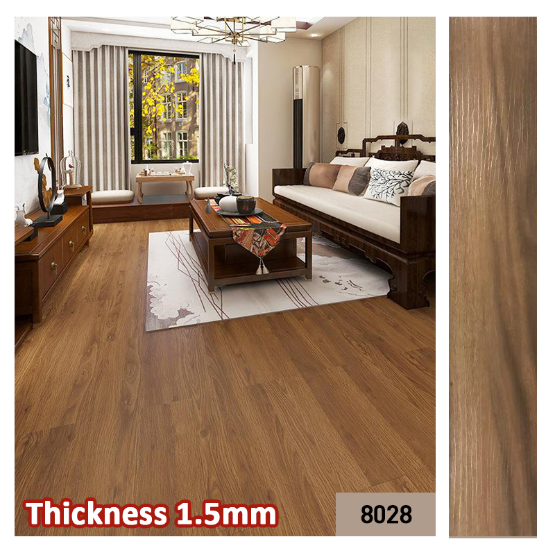 Floor Stickers 36pcs 1.5mm thick Wooden Design 91X15 cm Vinyl Adhesive