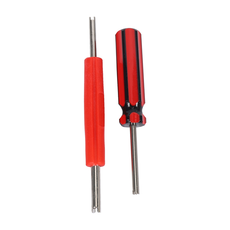 【Ready Stock&COD】Valve Core Tool Set 40Pcs Valve Cores, 4Way Valve Tool, Dual Single Head Valve