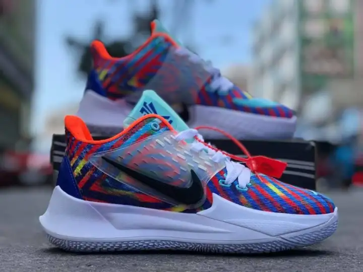 rainbow basketball shoes