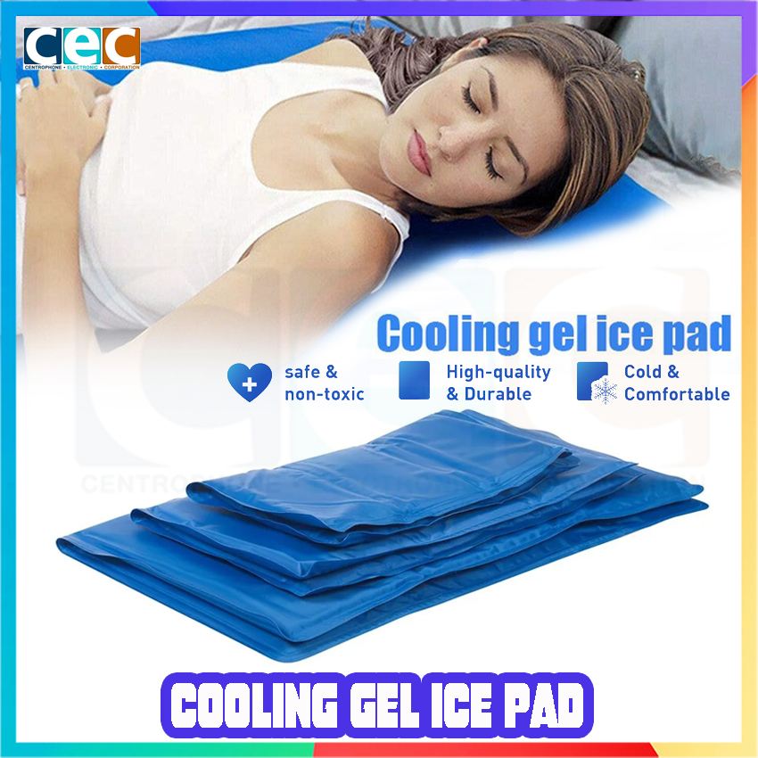 Self Cooling Gel Cool Pad Mat Orthopedic Mattress Topper Car Seat Bed