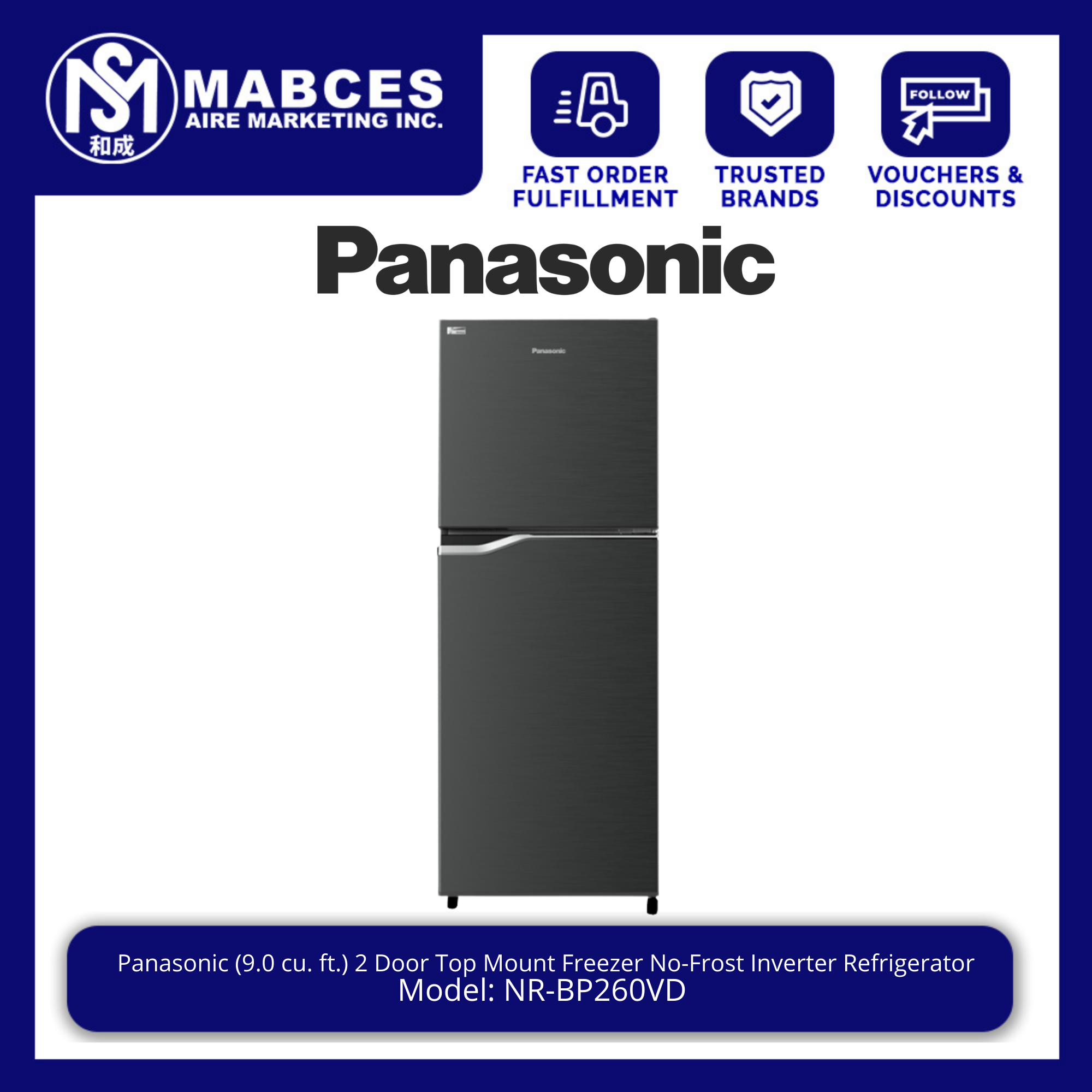 panasonic bp260vd