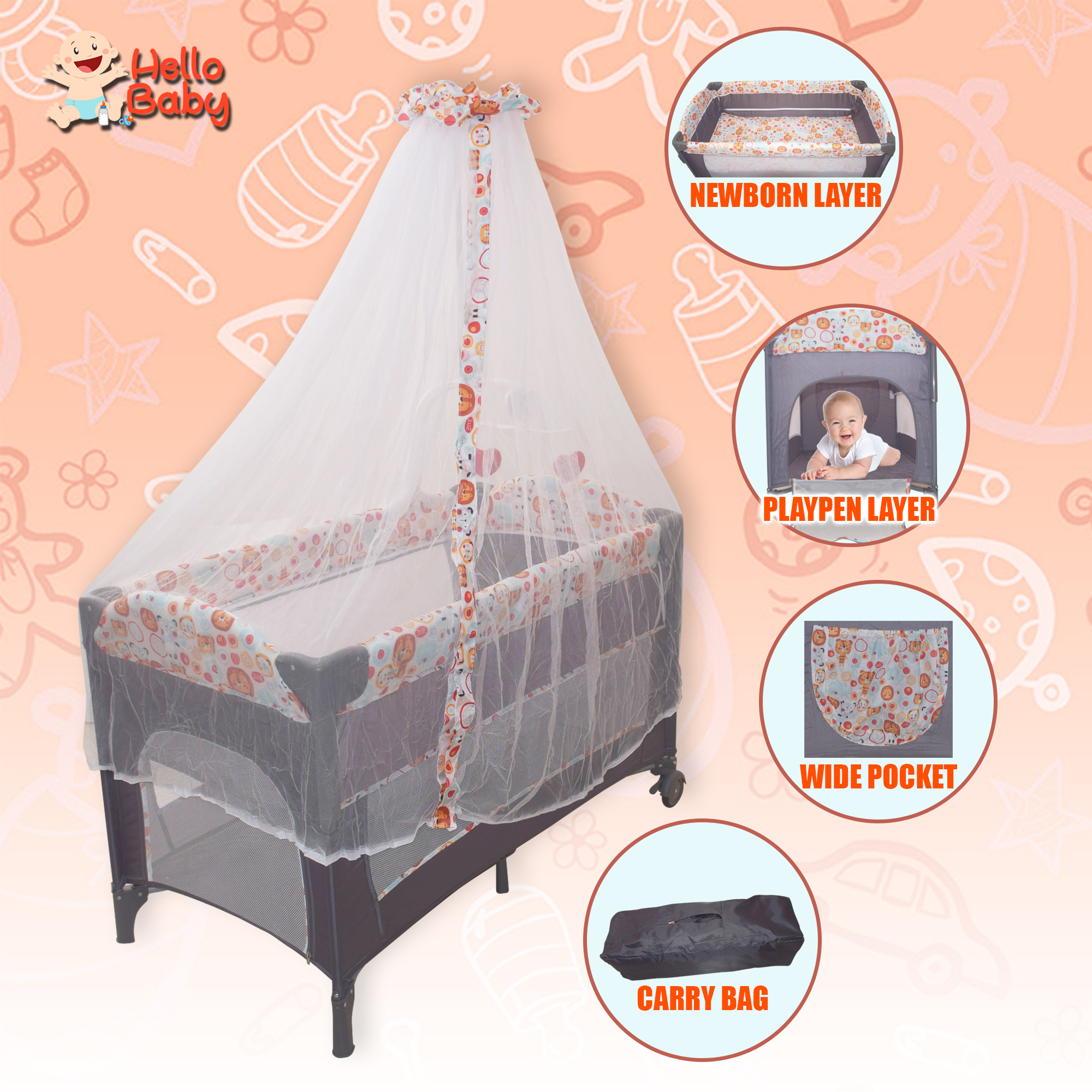 nursery mosquito net