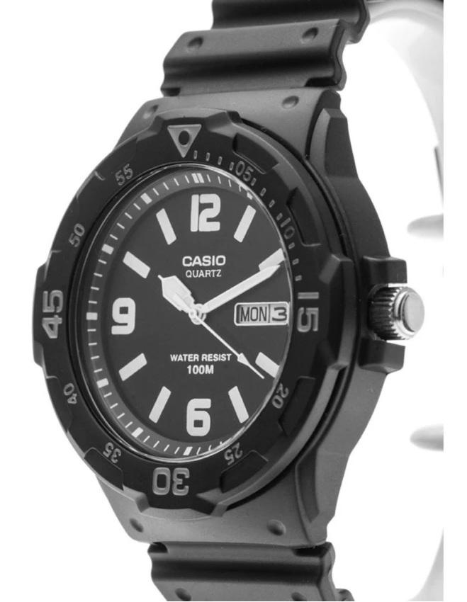 Casio Watch for Unisex MRW-200H-1B2VDF Black Rubber Strap 100m Analog |  Lazada PH