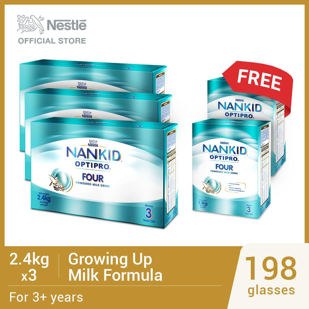 3 Packs Of Nankid Optipro Four 24kg With 2 Free Packs Of Nankid Optipro Four 13kg By Lazada Retail Nankid