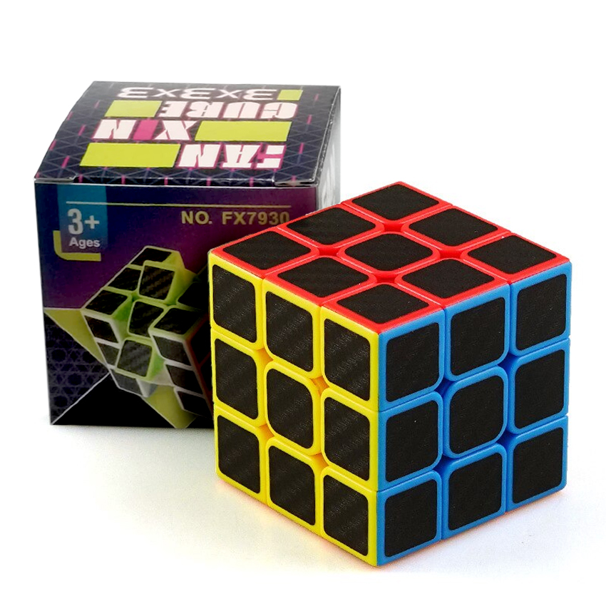 Fanxin 3x3 Speed Rubik's Cube Carbon Fiber | Lazada PH