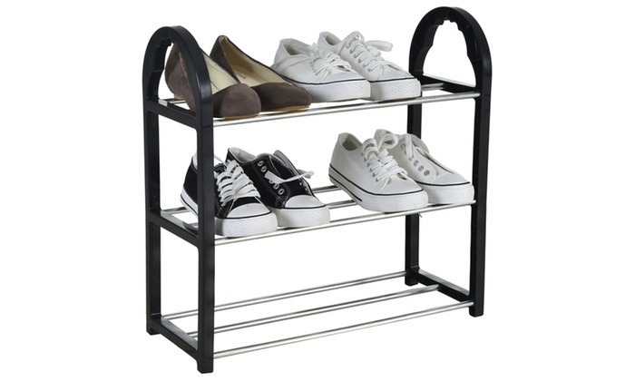 3 tier shoe rack