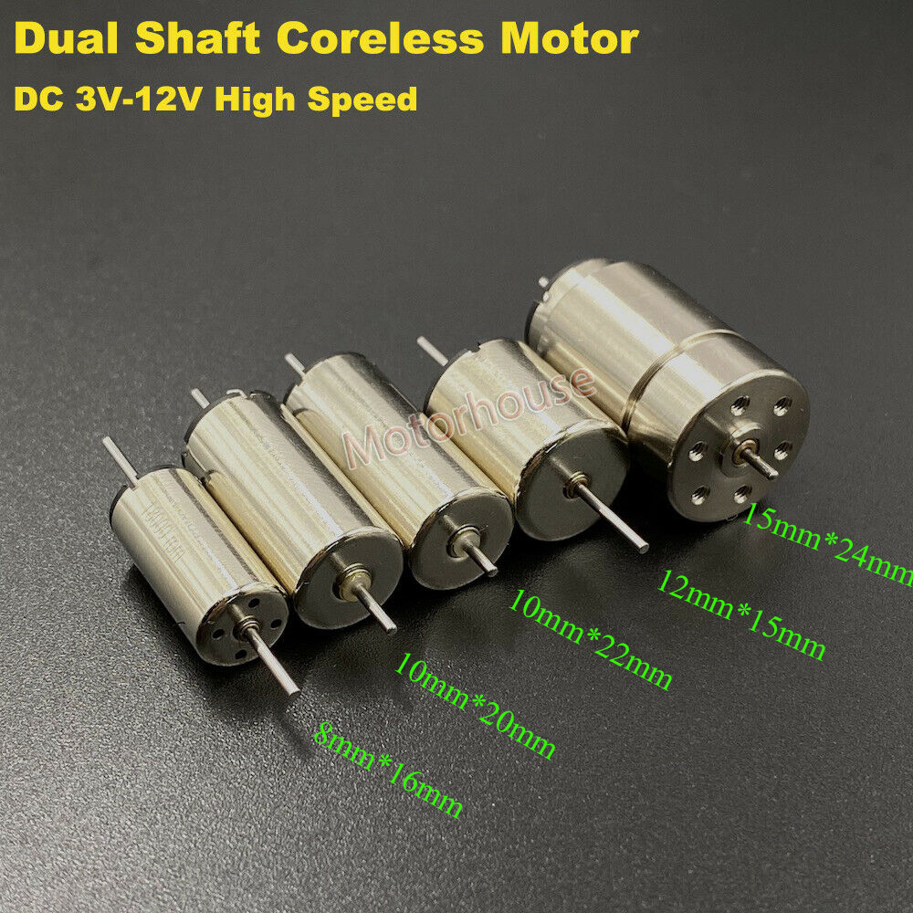 Micro Mini 13mm Big Coreless Motor 11 Teeth Gear DC 1.5V 3V 3.7V replace Maxon 