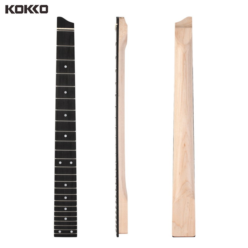 25 Fret Headless Electric Guitar Neck Wood Handle Rosewood Fretboard