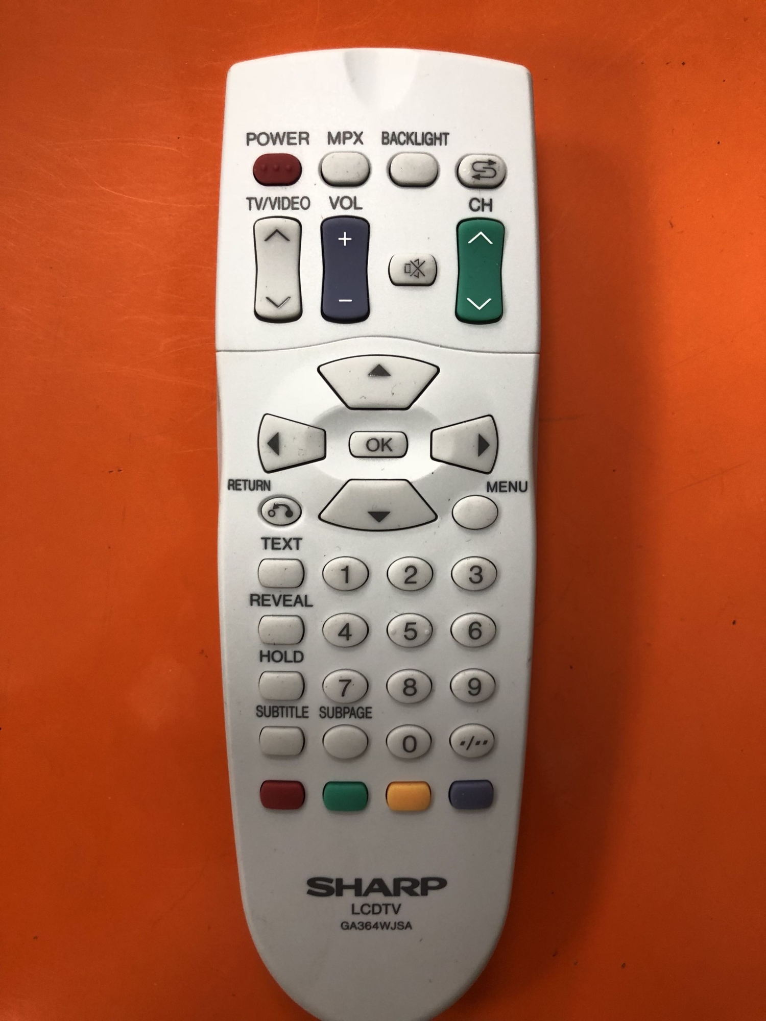 Original Authentic Sharp TV Remote Control GA364WJSA Sharp LCD All