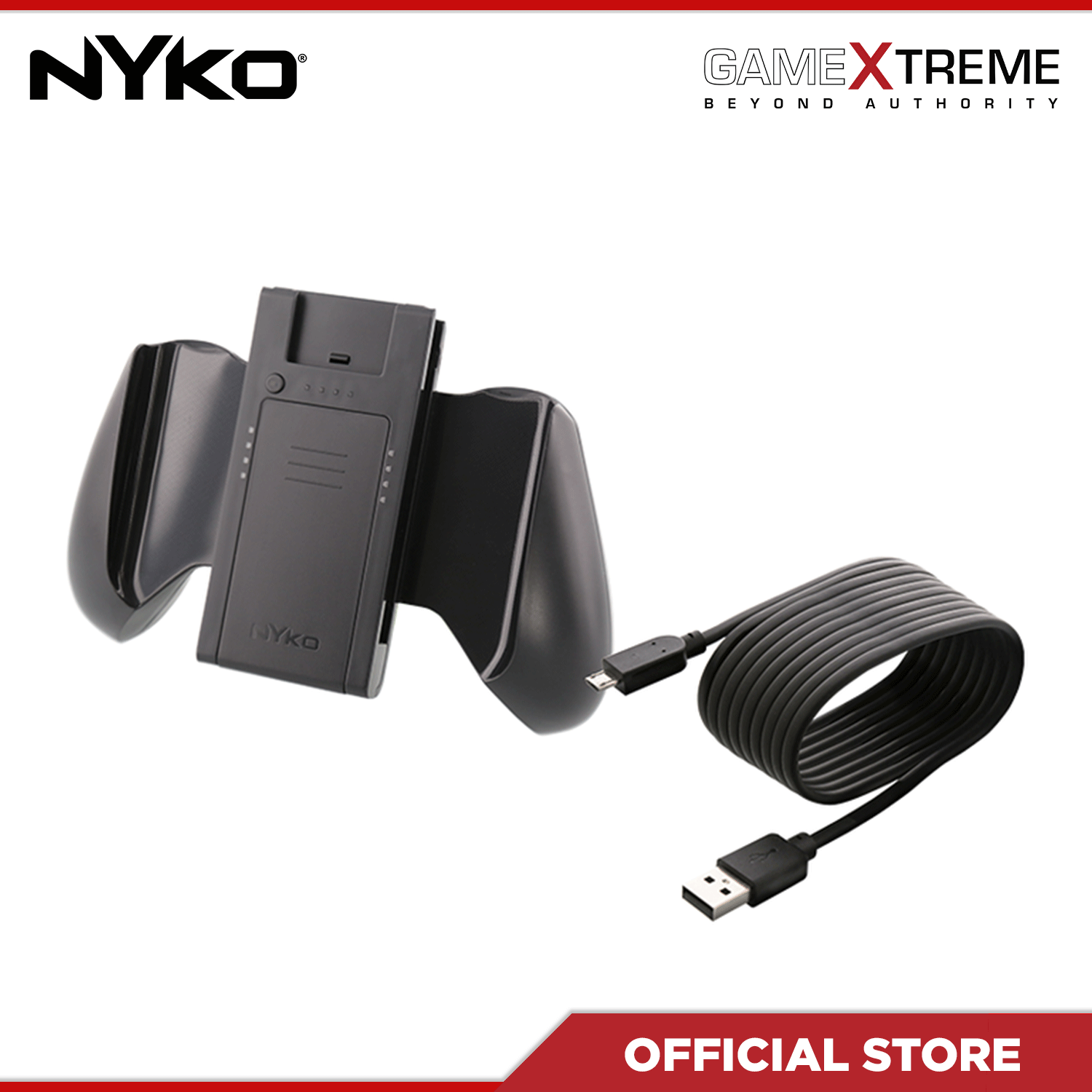 how much battery life clip grip nyko