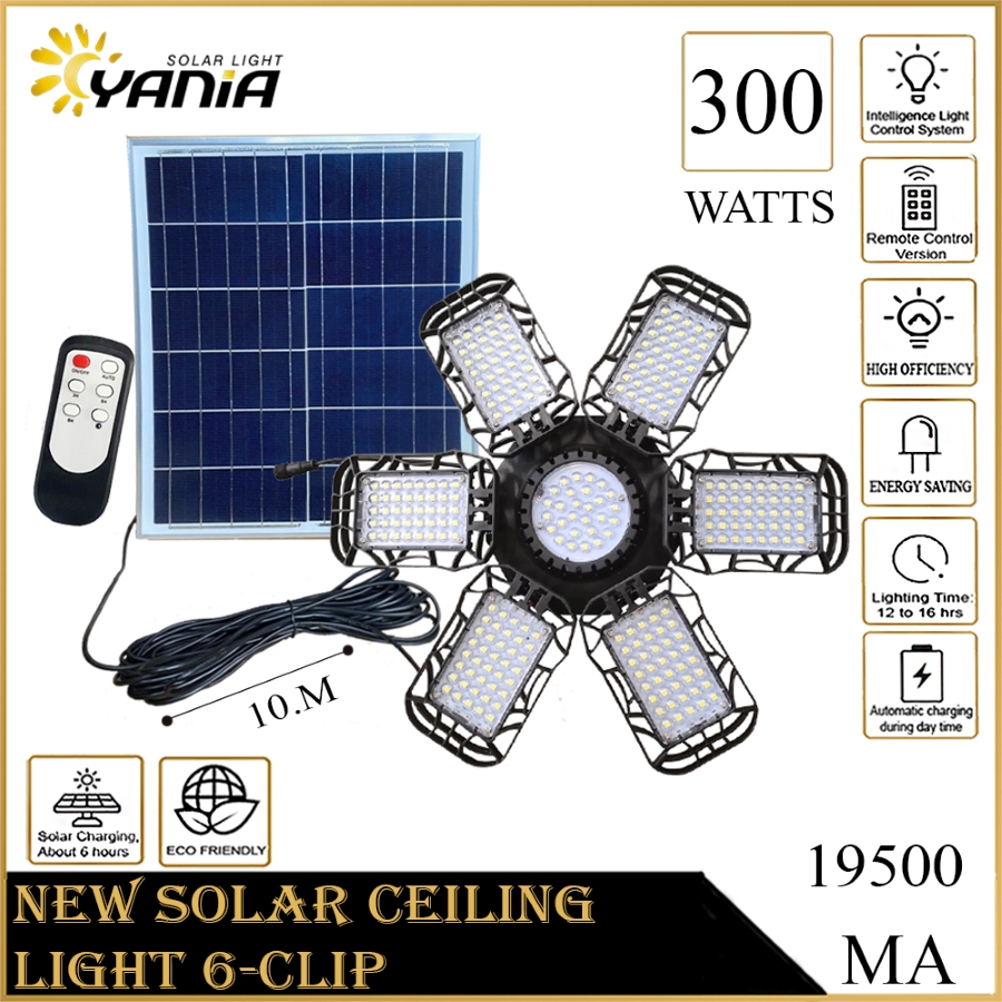 Solar Ceiling lightYNBX300WYANIA Lazada PH