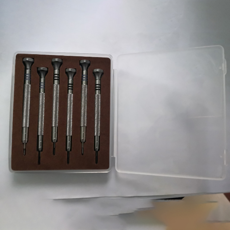 Giá bán 6 Pcs Watch Repairing Tool Slotted Screwdriver with Anti-Skid Handle for Watchmaker 0.8/1.0/1.2/1.4/1.6/1.8mm
