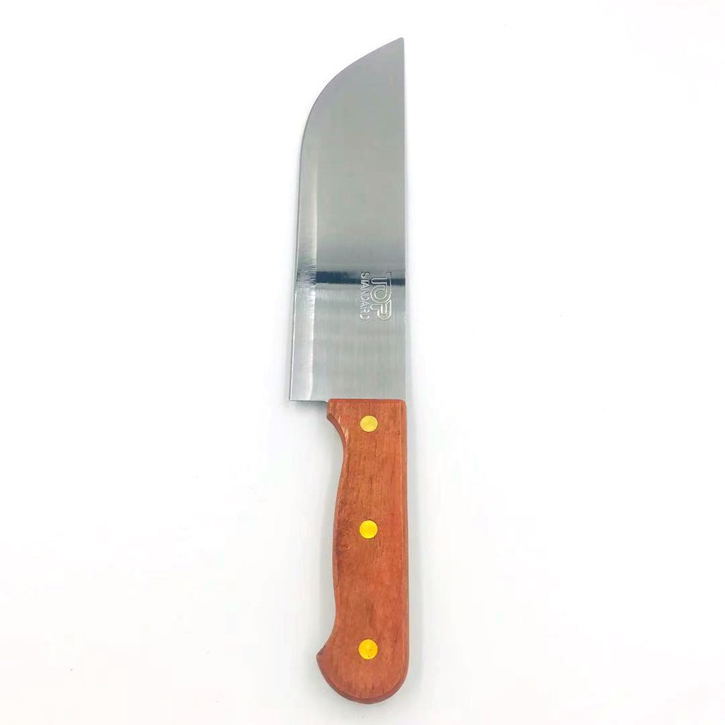 Stainless Steel Kitchen Knives with Wooden Handle Lazada PH