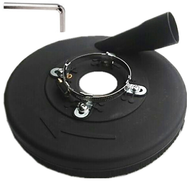 180 Type Angle Grinder Dust Cover 7 Inch Dust Collecting Cover Vacuum