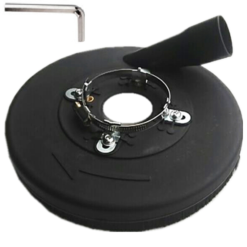 180 Type Angle Grinder Dust Cover 7 Inch Dust Collecting Cover Vacuum